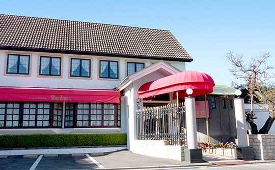 ボルドーお店外観写真